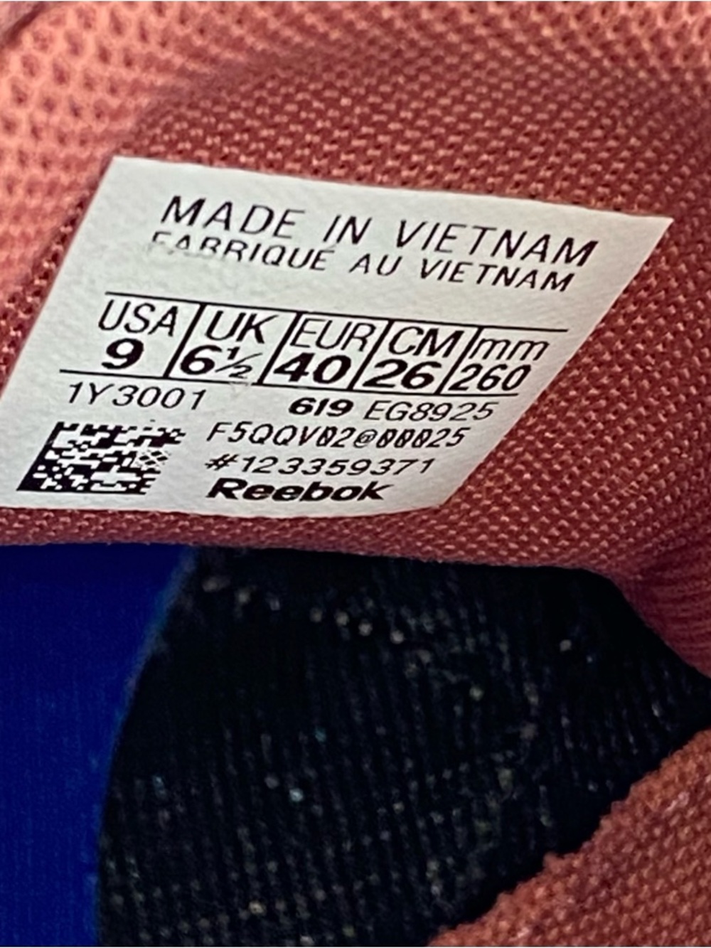 Reebok Classic Suede Leather & Fabric Lace-up Rose Buff  Harmon TL Sneakers NWOT - Picture 5 of 10